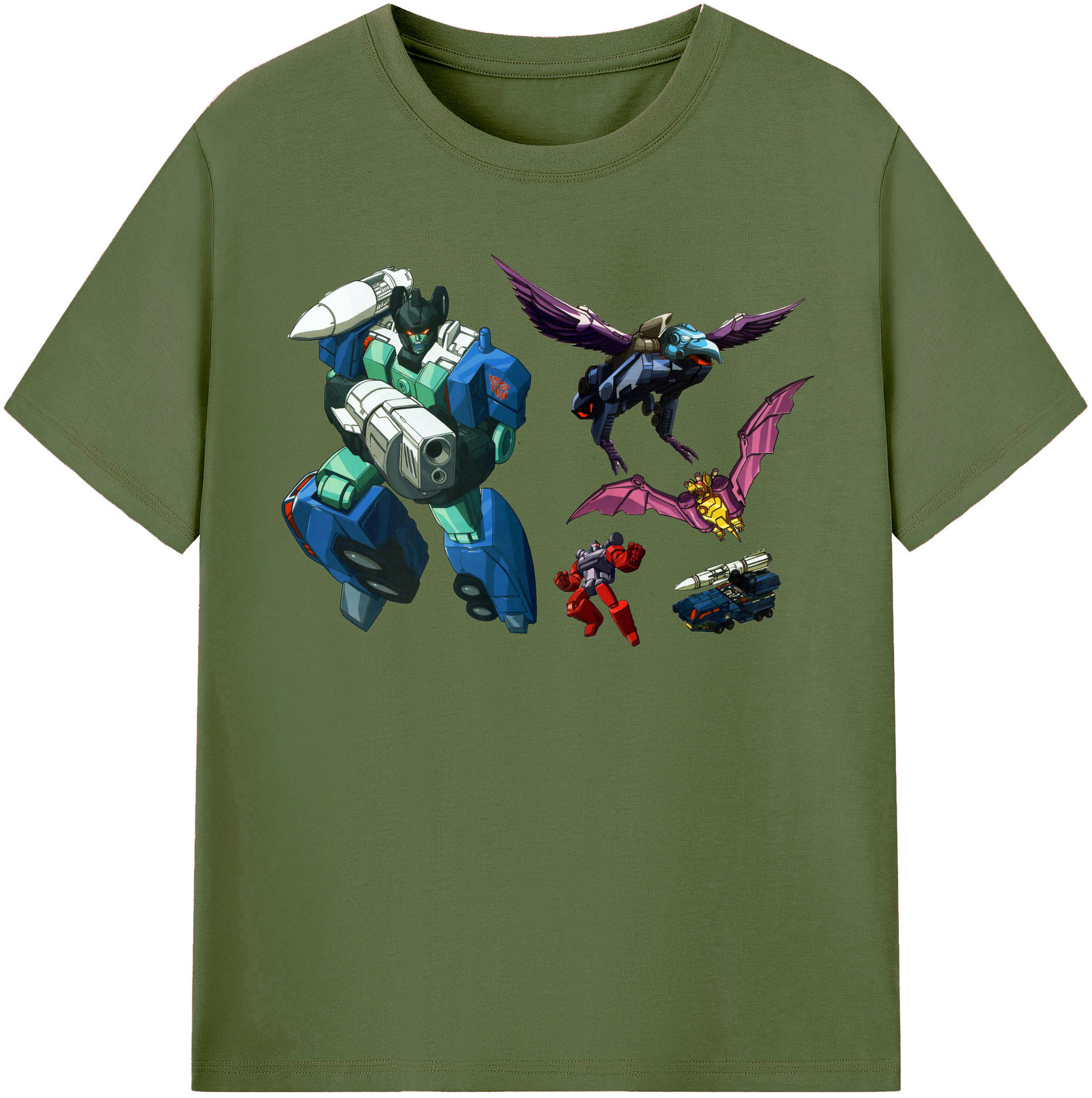 （画像用）  綿100％半袖Tシャツ（フロントプリント）